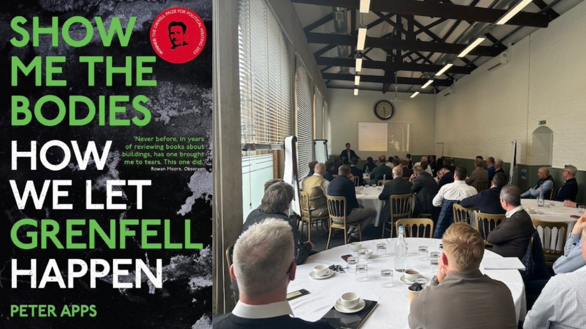 We recently welcomed author & journalist @PeteApps to present to our staff & Alliance partners about the story that he's been involved in for years – the Grenfell tragedy. A huge thank you to Peter for sharing his insight, and @Alison_Inman OBE & @bobbiehough for organising.