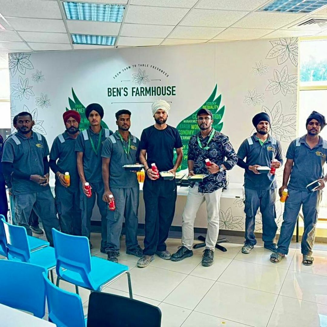 JESSDubai's tweet photo. Huge gratitude to Ben's Farmhouse for generously donating food to our hardworking team of campus support staff, who have been facilitating the clean-up effort at our school. Your kindness and generosity has kept the team going during these challenging times!

#JESScommunity https://t.co/F4ZMjhhSjJ