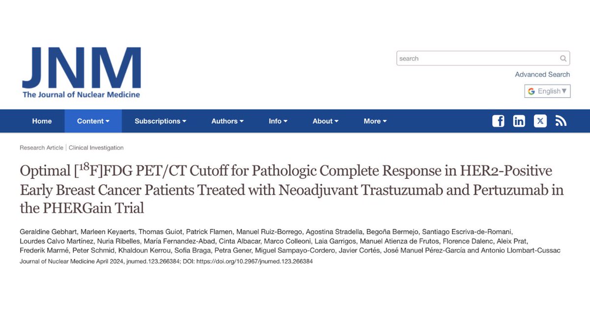 Optimizing ΔSUVmax cutoff to 77% boosts pCR rate to 59.5%—a leap from 37.9%! Although the original 40% cutoff allows more to avoid chemo (30.2% vs. 15.4%). Full article: jnm.snmjournals.org/content/early/… #BreastCancerResearch #Innovation #Oncology #Research