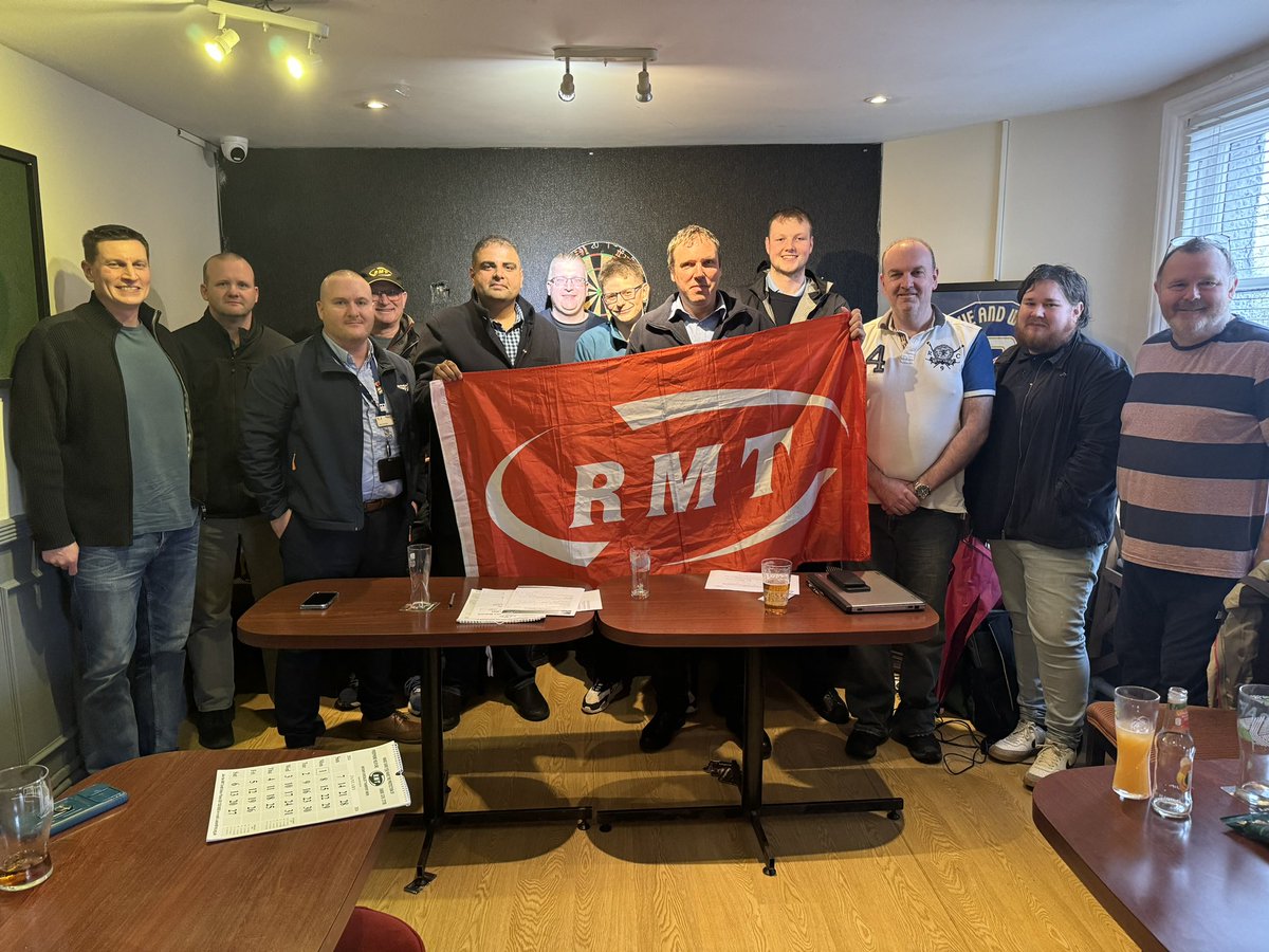 A pleasure to speak at the Stockport and District RMT branch yesterday. My thanks to all branch members for the kind invitation and questions. I will continue to push for a public transport system that works for people and planet, over private profit. 🚂 🚌 @RMTunion