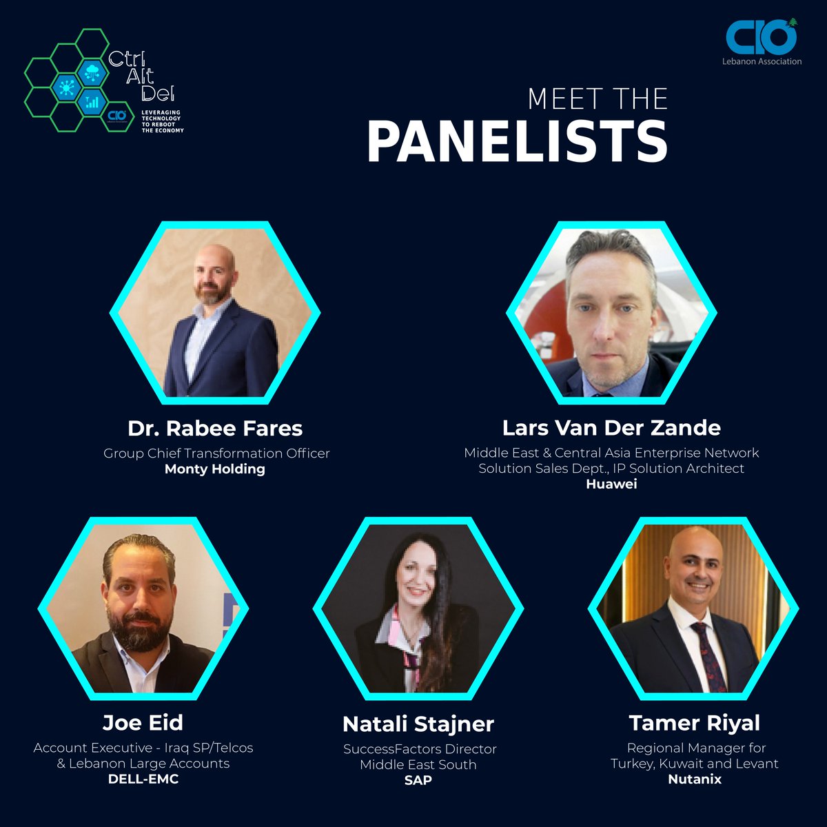 CIOLebanon's tweet photo. Elevating Lebanon's economy via digital transformation! Join us for Panel 3: 'Alt: DT as the Driver of Growth for Lebanon Economy. 'Explore the IT sector's resilience, talent ecosystem, brain drain solutions &amp; outsourcing challenges.
This invitation is for private recipients only https://t.co/OS8oNEsVwf