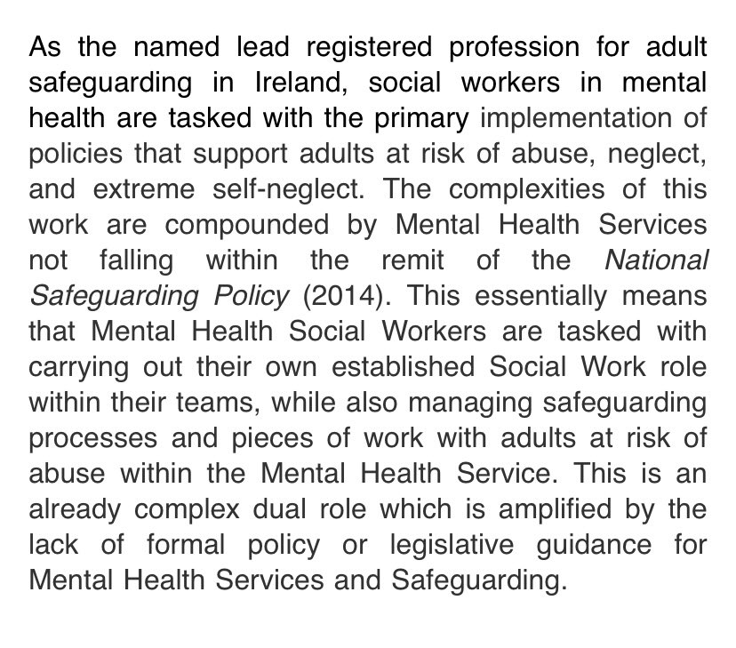 .@IASW_IRL #SWAMH2024 #Safeguarding #MentalHealthMatters #WeSocialWork 2/