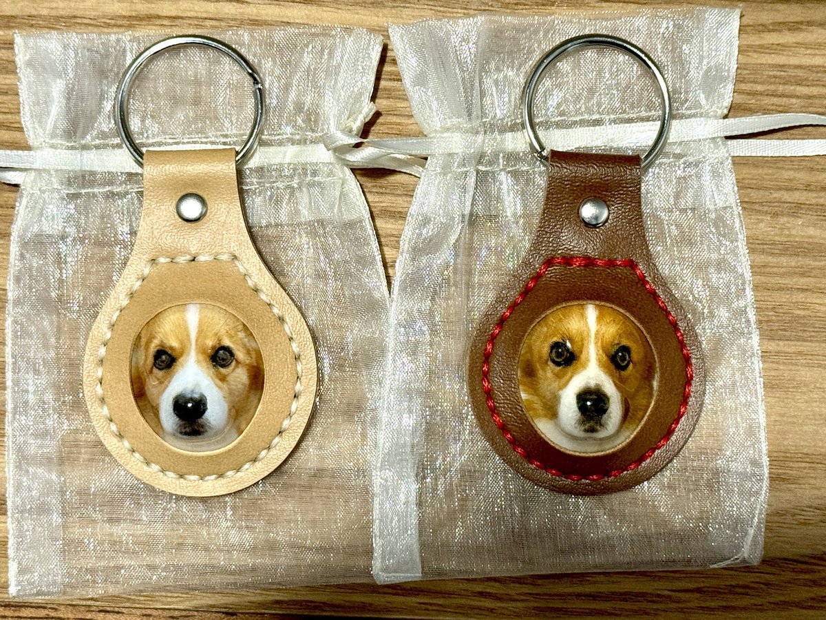 Corgi_Kinako114's tweet photo. 先月結婚記念日🎁にオーダーしてた立体写真キーホルダー届いた！可愛すぎんか⁉︎マズルは少し短めだけど多分マズルのばせる限界があるのを頑張ってくれてるんよ🥹元々キーホルダーはぬこ様限定だったはず🤔それぞれ写真とか選んでオプションで中に遺毛入れてもらった！文字数↓

#ぽぺっと作りました https://t.co/wQbgwgAzxA