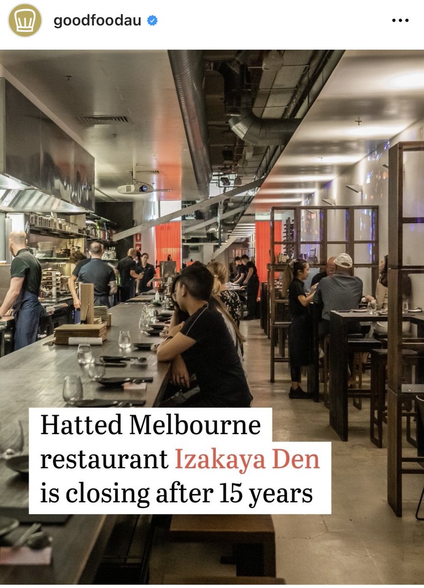 Another day another restaurant goes under in Melbourne thanks to @cityofmelbourne run by Sally Crapp and this utterly shit state government @JacintaAllanMP