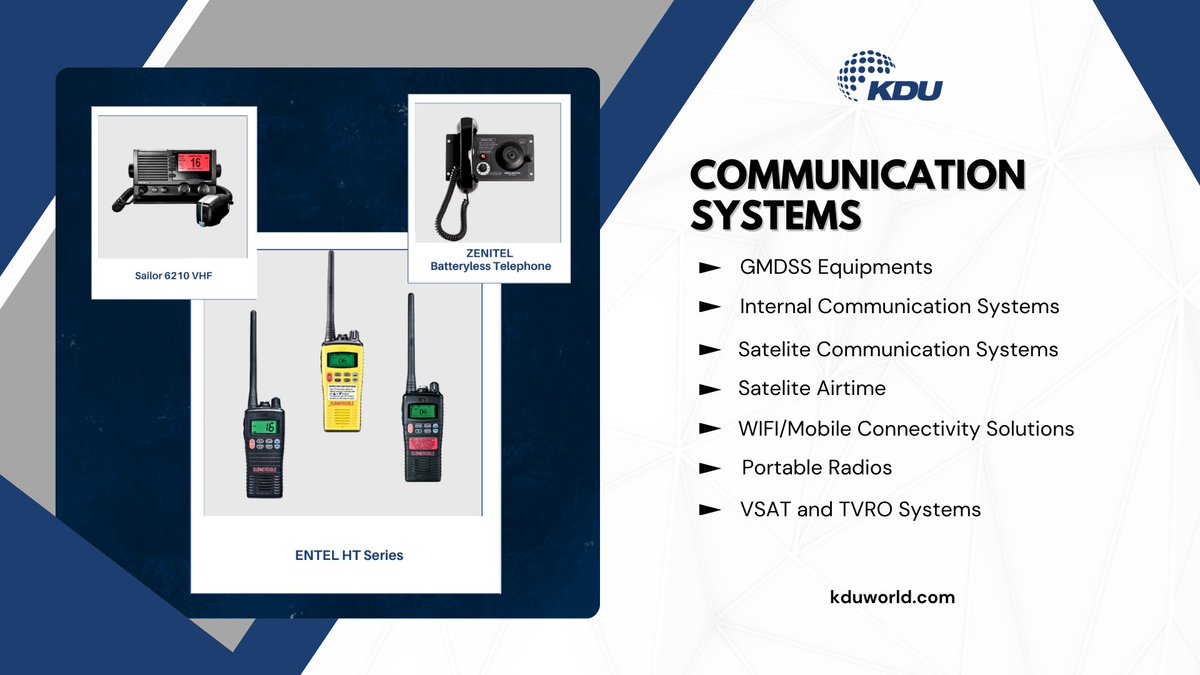 Revolutionizing Maritime Connectivity: Introducing KDU's   Advanced Communication Systems. #kduworld #safety   #maritimeindustry #serviceprovider #Communicationsystems