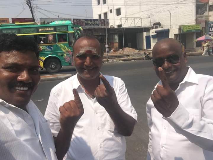 Balaa_DMK's tweet photo. நான் என்னுடைய ஜனநாயக கடமையை செய்துவிட்டேன்.... https://t.co/hx3SEur9hX