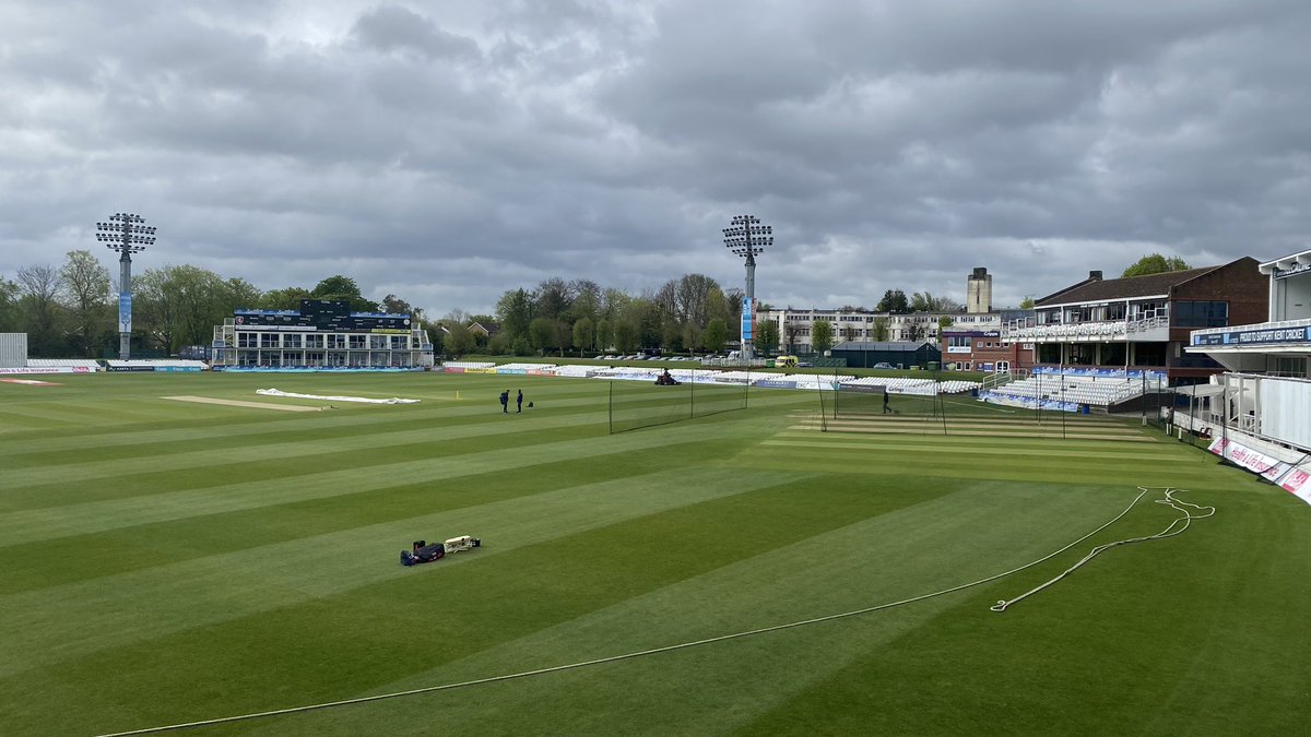 Good morning from the home of @KentCricket ☁️ 🏟️ Gates open at 10:00 for Day One of Kent vs. Surrey - tickets are available at the Box Office