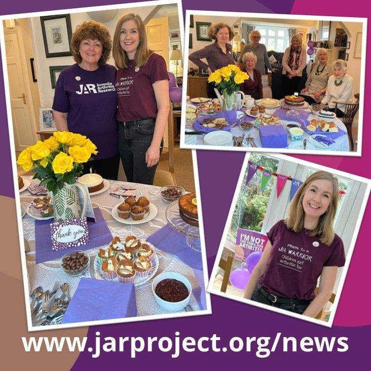 CHANGING THE WORLD WITH COFFEE AND CAKE! Last month Lynne hosted a wonderful coffee morning to raise funds for Juvenile Arthritis Research and raised an absolutely phenomenal £1,034. Thank you Lynne! Read more at jarproject.org/news/2024/lynn… #JIA #ThinkJIA #ChildrenGetArthritisToo