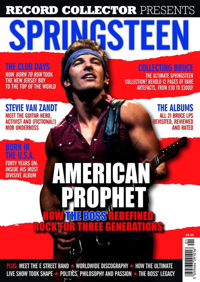 I wrote this piece on the brilliant Bruce @springsteen for @RecCollMag doing a deep dive into his career between 1999 and 2004.

#BruceSpringsteen #Springsteen #music #musicwriter #vinyladdict #vinylcollection #records