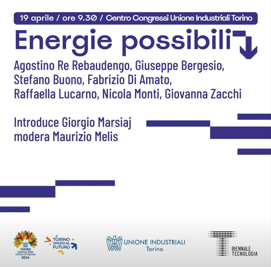 @PresidenteUITO apre  'Energie possibili' presso @ccuitorino 
#TorinoSpazioAlFuturo
#UISocial
#AmbassadorUITO