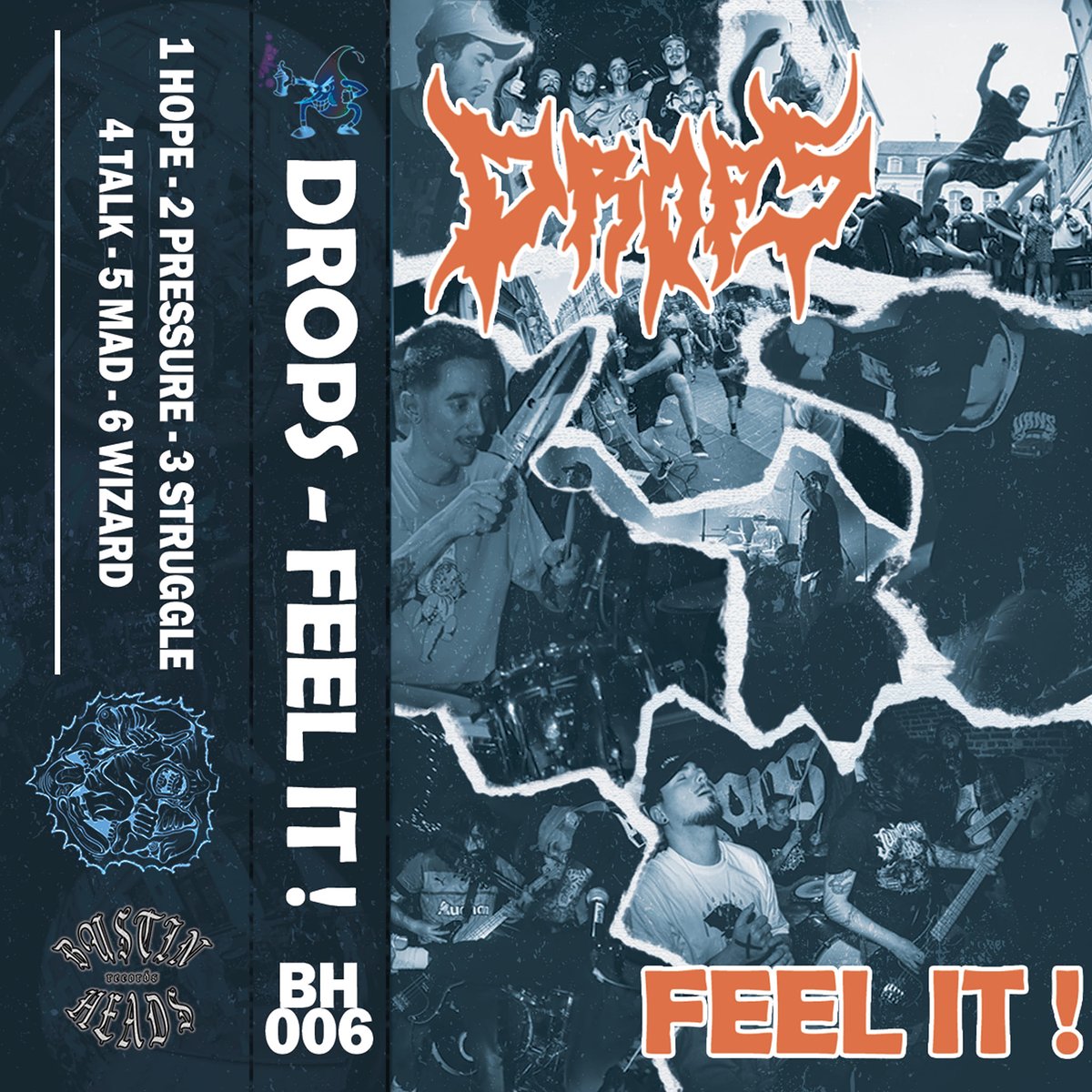 Drops est un groupe de hardcore français. Son premier EP, intitulé Feel It!, est sorti le 20 mars. Il s'agit d'un Hardcore groovy estampillé 'Positive Mental Attitude'. Cette musique envoie grave, donc on espère que vous allez accrocher autant que nous !! linktr.ee/drops62hc