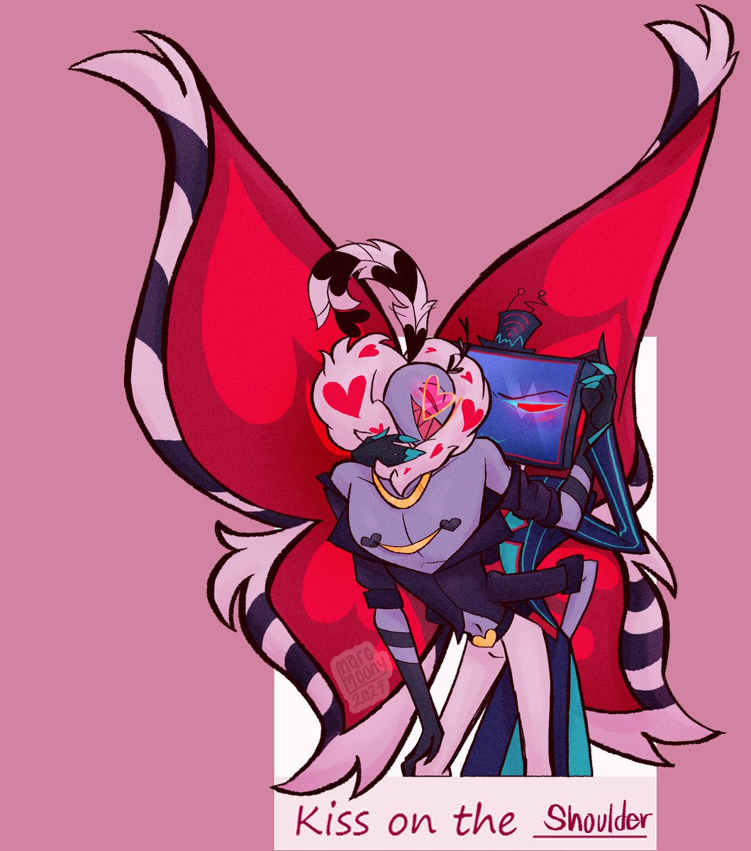MarcMoony's tweet photo. “The most intoxicating wings In hell”
#staticmothweek2024
#SMWrevival2024 #StaticMoth #VoxVal
#HazbinHotelVox
#HazbinHotelValentino
#HazbinHotelFanart https://t.co/sDMJsrRgeM