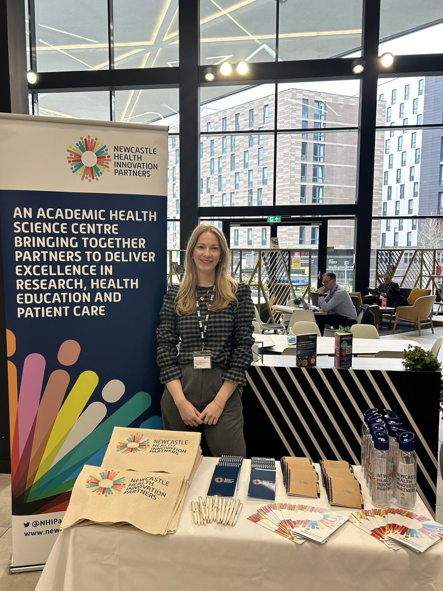 We are delighted to be at the #DxNEConf24 today @TheCatalystUK   Head over to our stand to chat with our team about how we work collaboratively with our partners in health and care research.