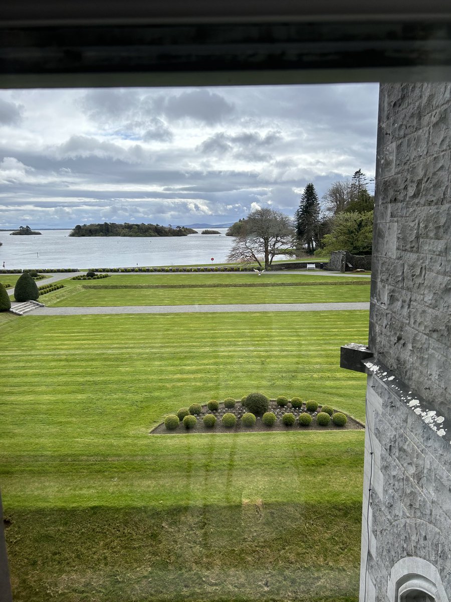 Breathtaking views everywhere ⁦that never disappoint ⁦<a href="/ashfordcastle/">Ashford Castle</a>⁩ - always a pleasure to be back particularly seeing all my wonderful colleagues and friends 🍀💚
