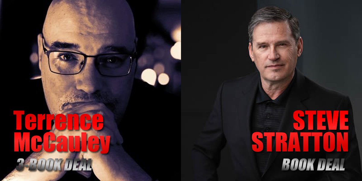 @tmccauley_nyc (author of our 1st novella - CHICAGO ‘63) has signed a 3-book deal with @levelbestbooks. @strattonbooks (author of our 2nd novella - A WARRIOR’S PATH) has inked a book deal with @WRDStories. Learn more about the authors & their novellas: silverbackpub.com
