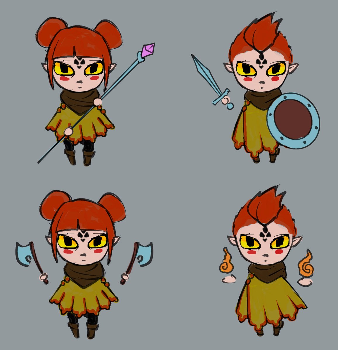 SpaceFoxGames's tweet image. 💚Meet Emerald! She dreams of becoming a master in her profession! Help her reach this goal.

Here's how she's changed during the development process.

👉Add game to the wishlist now: store.steampowered.com/app/2689710/Em…

#rpg #roguelite #indiegame #cozygame #indiedev