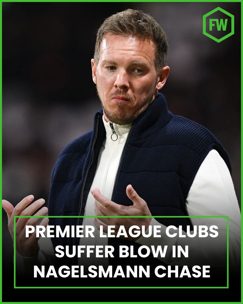 The Germany manager has been linked with some of the Premier League's biggest clubs 🇩🇪 footballwhispers.com/blog/nagelsman…