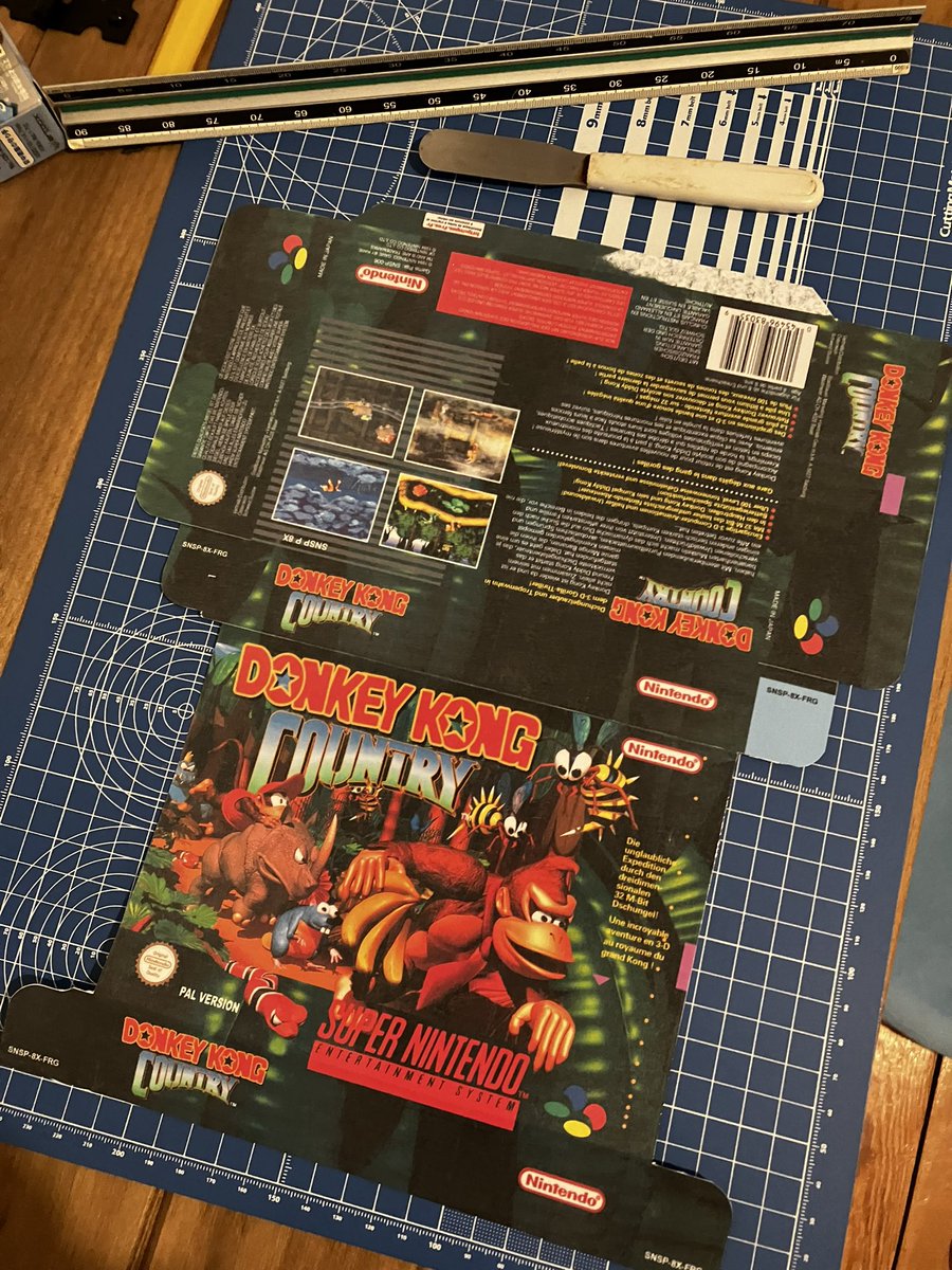 mrgerax89's tweet photo. Nuevo diseño #donkeykongcountry #nintendo #supernintendo https://t.co/7uXkBzYPVe