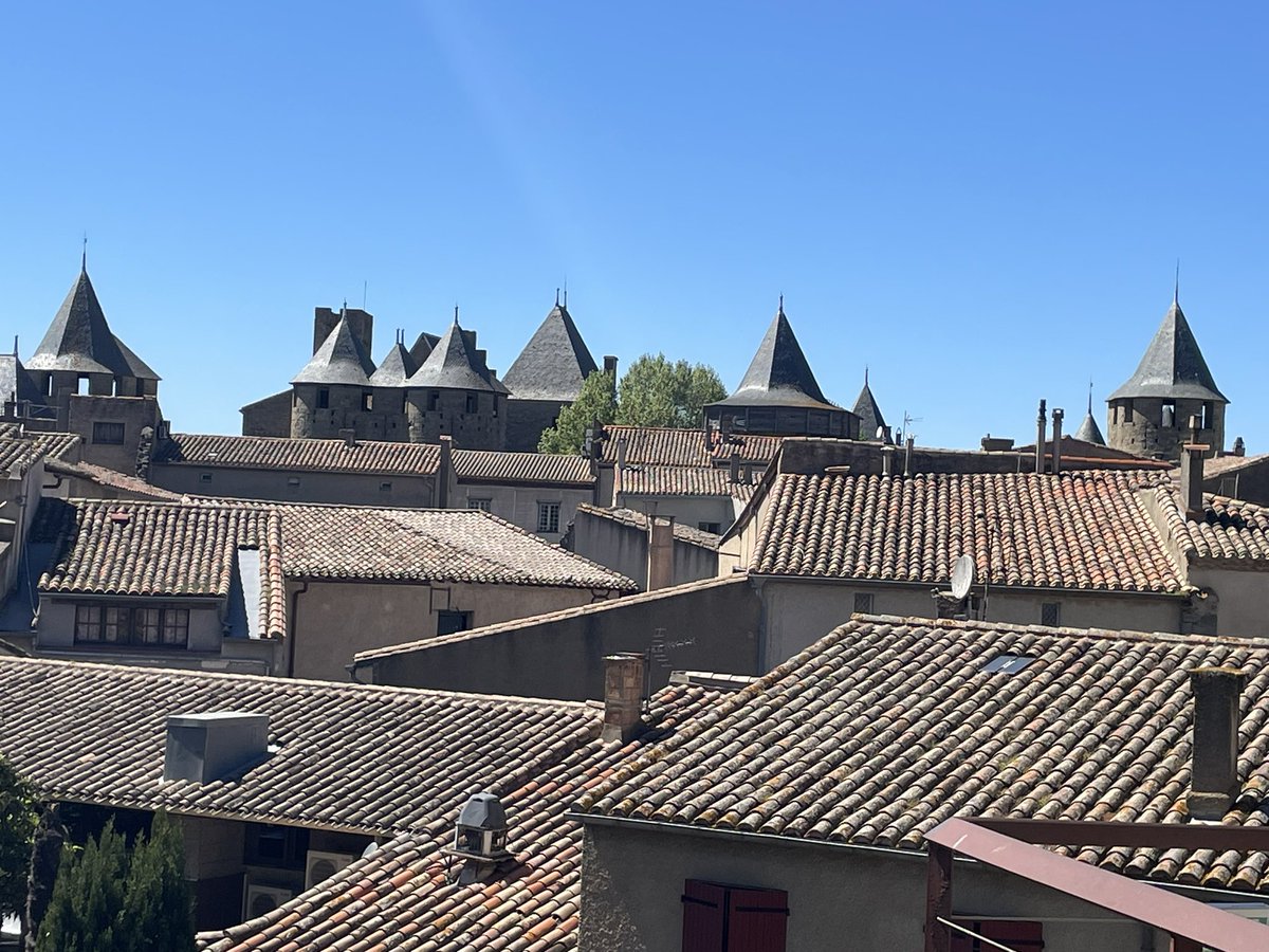 Scenery, history, heretics and bright blue skies in Carcassonne.