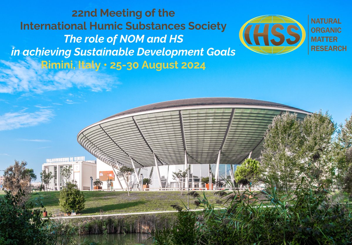 #IHSS2024Conference 📢Registration&CALL FOR ABSTRACTS are still OPEN 📅August 25-30, 2024 📍Rimini 🇮🇹 The scientific structure of IHSS2024 is oriented towards the SDG🌐of Agenda 2030. Deadlines:abstract submission, April 30; early registration, May 31 ℹ️ihss2024.azuleon.org