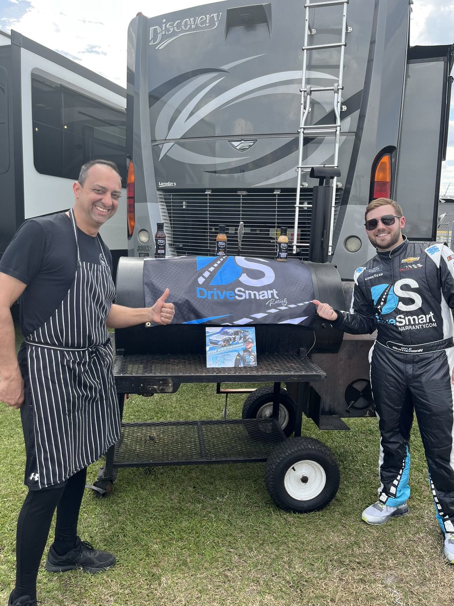 🚨 If you’re camping at @TALLADEGA, tell us where you’re at!! We’ll be coming through with some AWESOME @GoDriveSmart x @KyleWeatherman giveaways this weekend. ⚡️ #NASCAR | #AgPro300