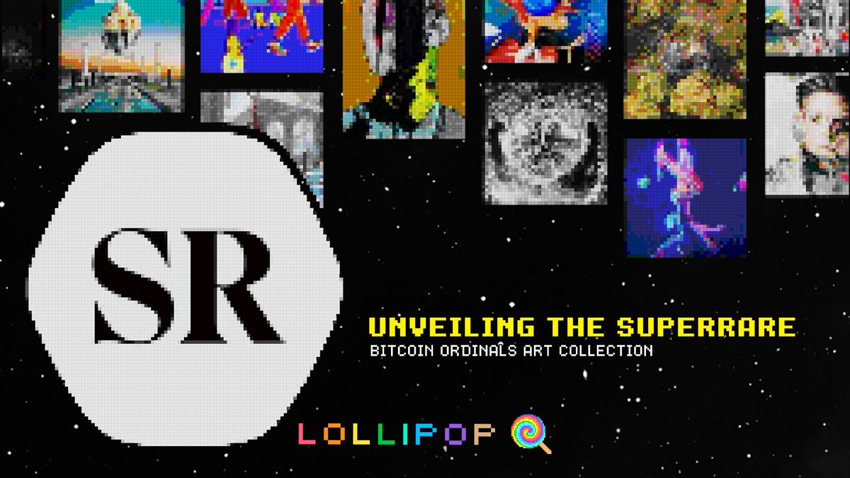 🎨#SuperRare is making a groundbreaking move to the Bitcoin blockchain! The renowned Ethereum NFT art platform is expanding into the world of Bitcoin Ordinals, marking a significant moment for digital art #Bitcoin.🔥
