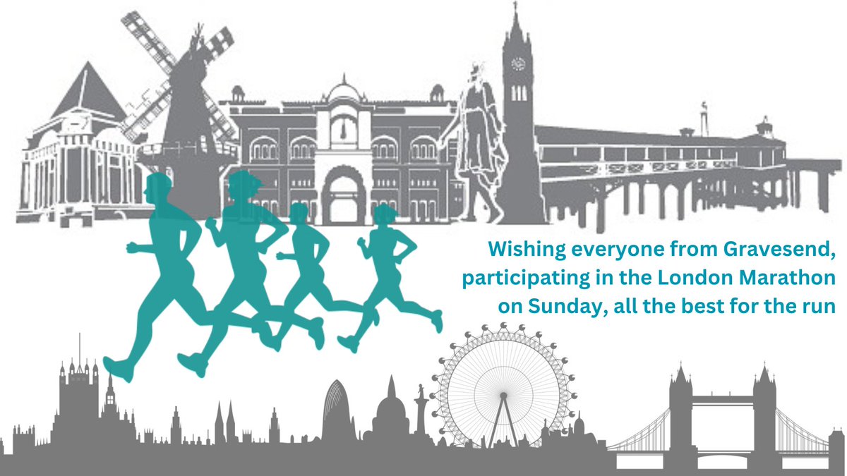 Good Luck to all locals running London this weekend and for all the worthy local charities who will benefit #londonmarathon2024