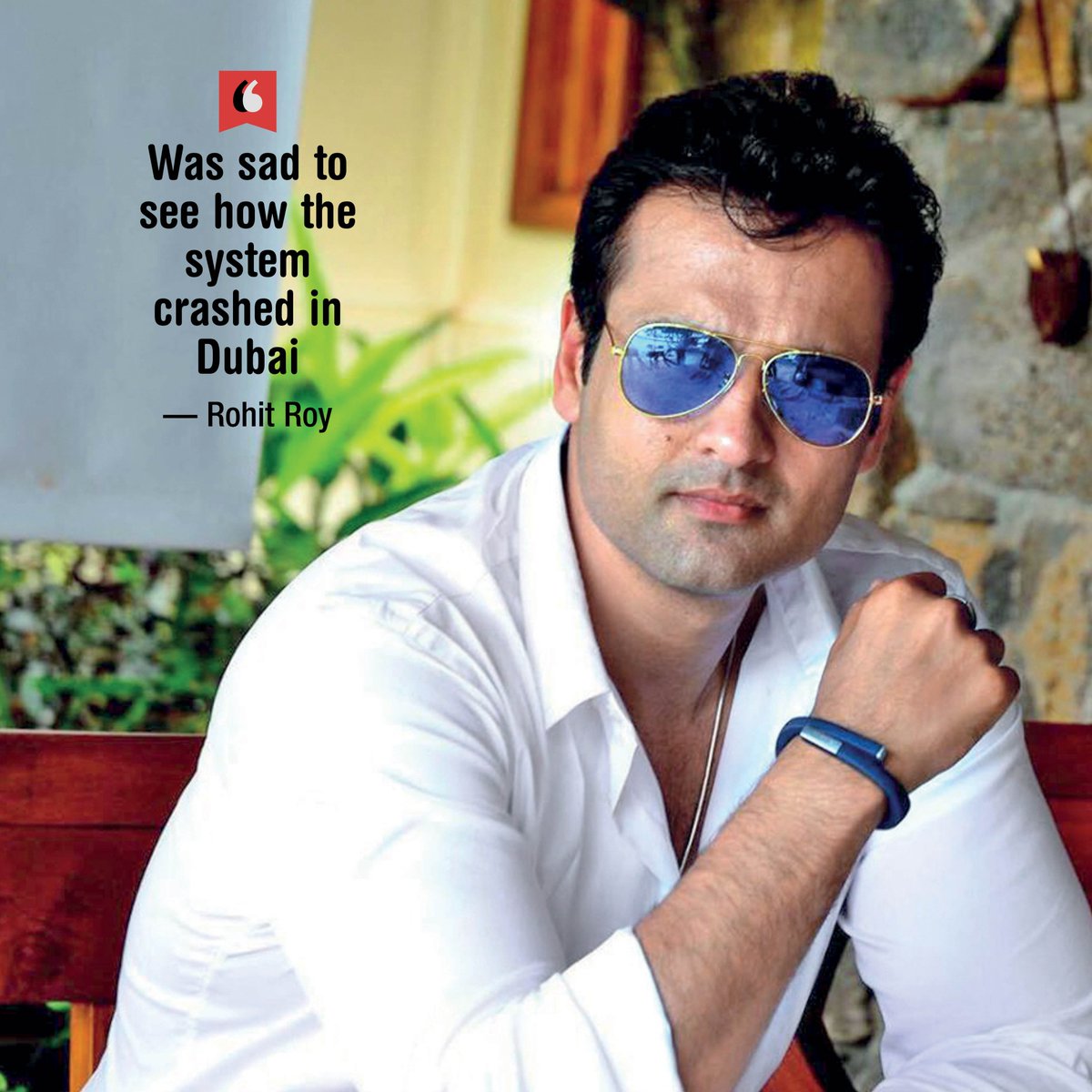 #RohitRoy on how even after heavy rains in #Dubai, and people stuck on the roads, everything came under control within 24 hours @rohitroy500 #DubaiFlooding #DubaiRains Read: shorturl.at/mqwY4