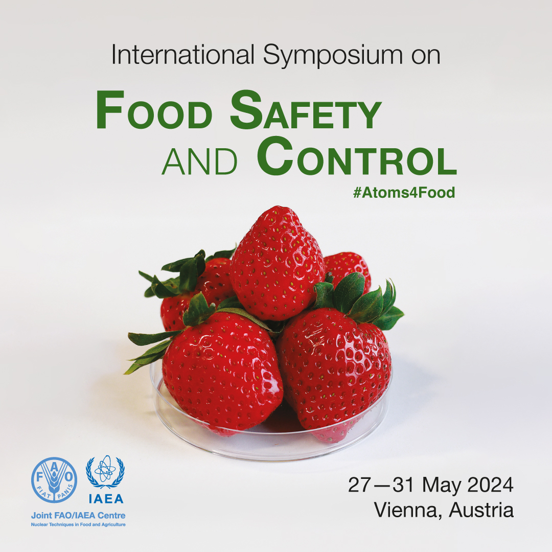 Food is everybody’s business! Register to listen to experts weigh in on various facets of  #foodsafety at the International Symposium on Food Safety and Control happening this May.

🗓️27-31 May
Register👉tinyurl.com/2s44874y
Learn more👉tinyurl.com/4rm2fw6h