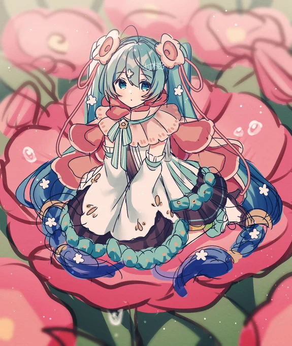 お花ちゃん のラフ 