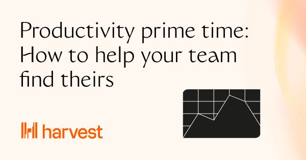 There’s no “one size fits all” schedule for maximizing productivity. Some of us do our best work in the morning, while others thrive later. Harvest lays out how to calculate productivity prime times, so you and your team can make the most of each workday. buff.ly/3lgz8Px