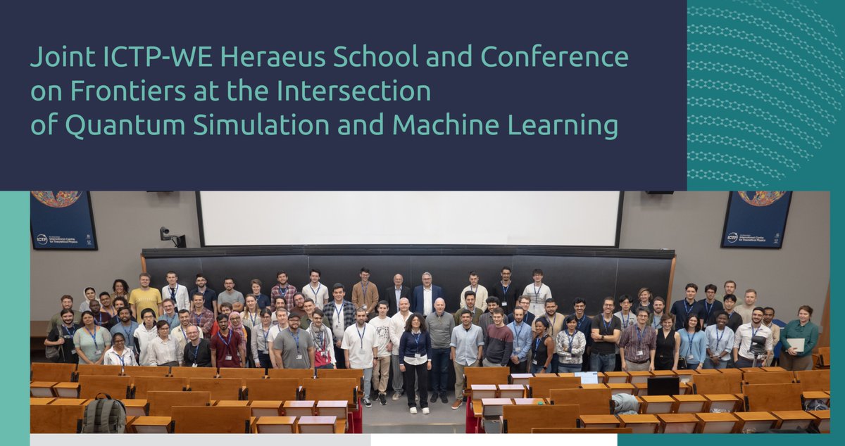 This school @ictpnews was one of the most rewarding teaching experiences I've had. So many amazing speakers and motivated students - you can watch all talks here indico.ictp.it/event/10466/ot… Big thank you to the organizing team for putting this amazing event together!