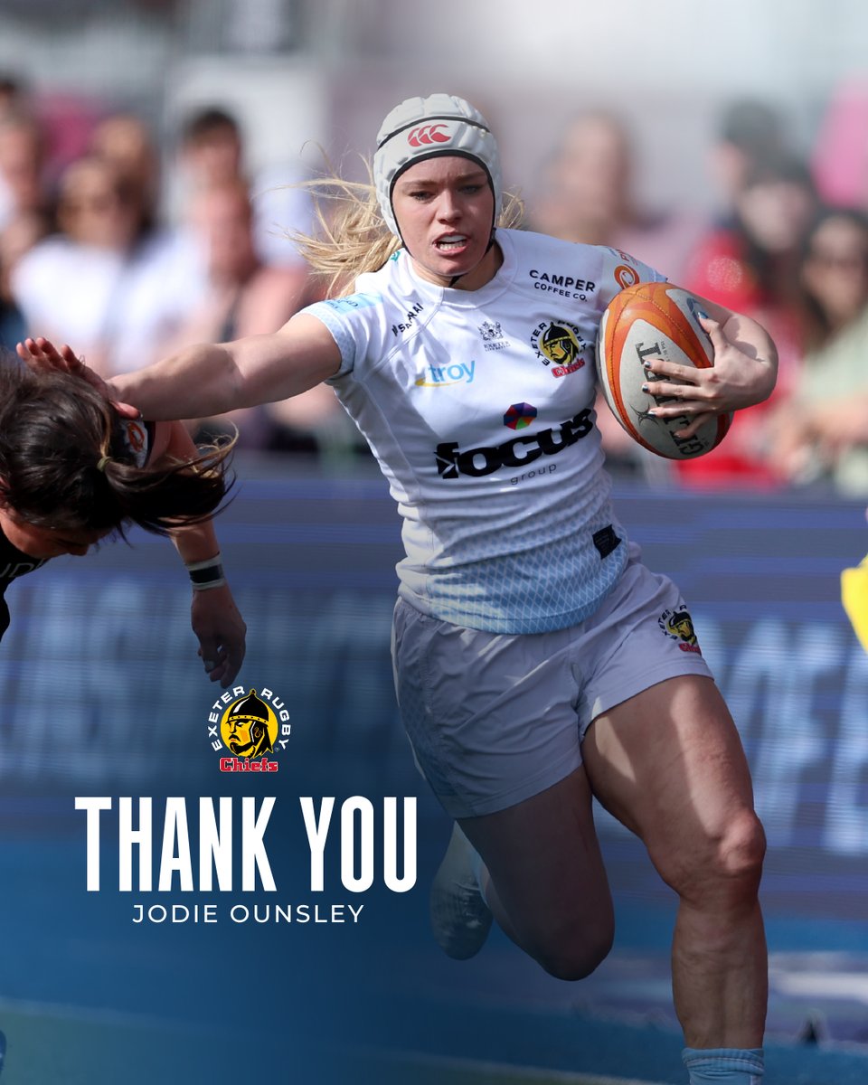 Our winger Jodie Ounsley steps away from rugby to pursue other opportunities 👊 🔗: bit.ly/3Wocq8X Best of luck with all your future endeavours Jodie, we will miss you! 🩶 #JointheJourney