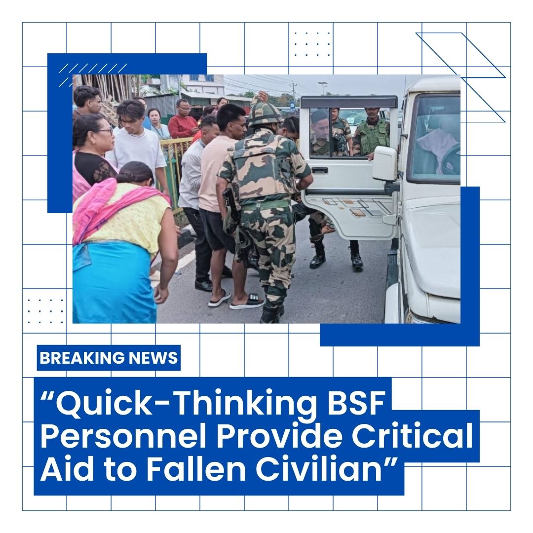 In #Manipur, #BSF troops on duty for #GPE2024 didn't hesitate to assist a road accident victim, showing their dedication to duty and #HumanityFirst. 🇮🇳 #DutyBeyondBorders #LokSabhaElection2024 #ElectionDay #MiddleEast #LSGvsCSK #Manipur #Trisha #AamirKhan EVMs #WestBengal