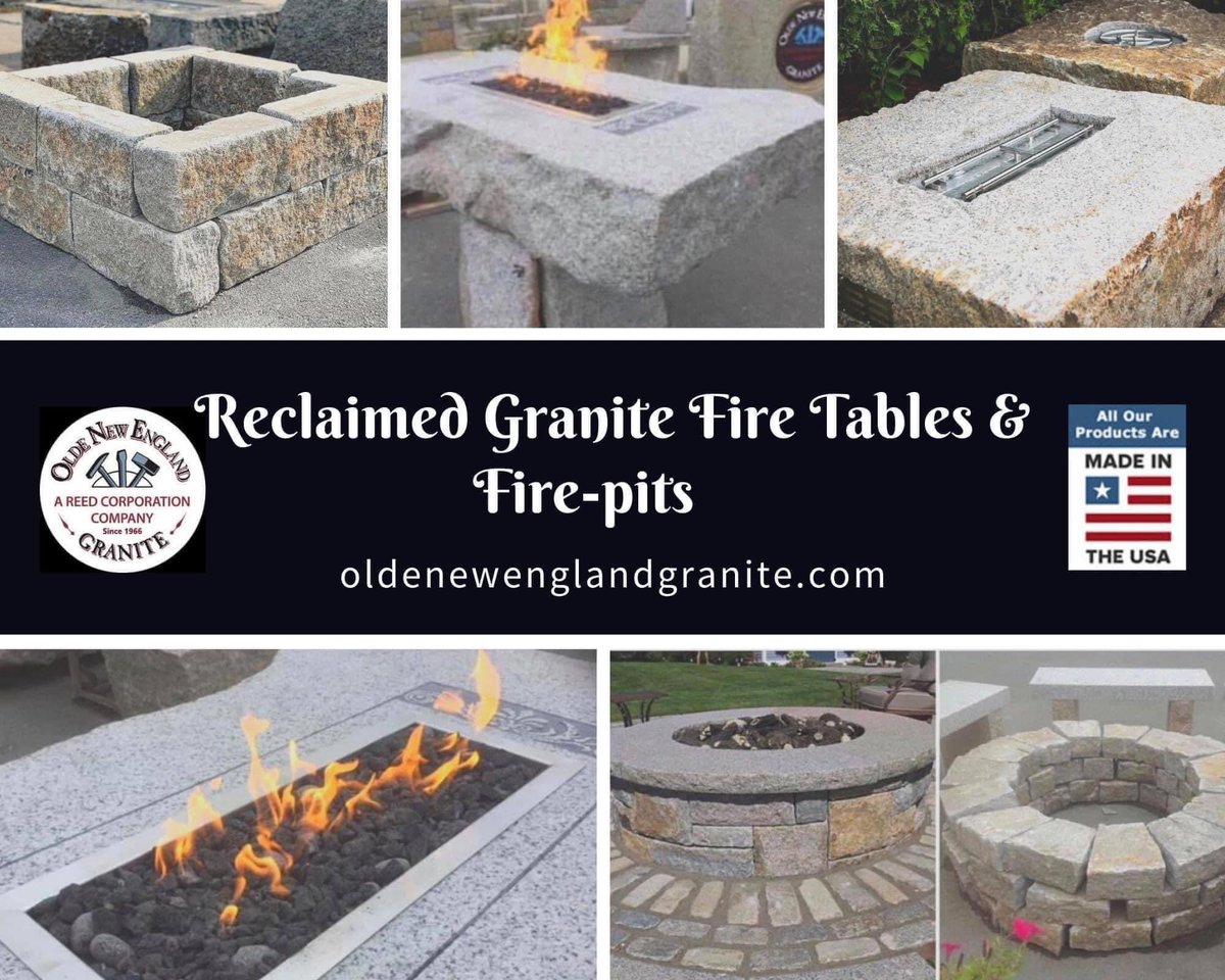 #firepitfriday 🔥 
Who doesn’t appreciate a beautiful reclaimed fire pit or fire table?!!! 
oldenewenglandgranite.com

#oldenewenglandgranite #firepit #firetable #naturalstones #reclaimedgranite #hardscape #antiquegranite #backyardproject #GraniteSuperstore