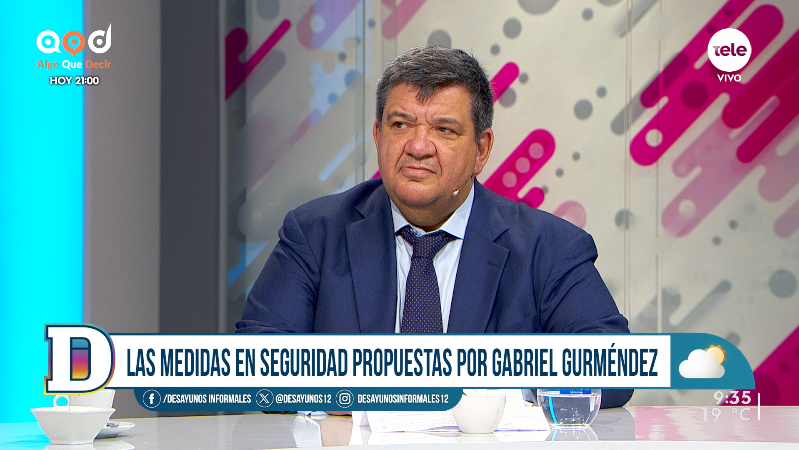 ➡️ Recibimos a @JorgeCBarrera, encargado del equipo de Seguridad del precandidato del @PartidoColorado, @ggurmendez📺 @teledoce