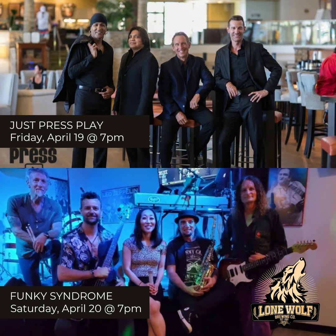 We have two great bands lined up for you this weekend. We also have some fantastic new releases, and of course, the best pizza in town. So, if you were looking for a reason to have some fun this weekend, we just gave you four.

#yorbalinda #ocfoodies #oceats #ochappyhour