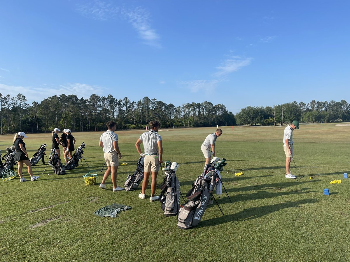 It’s a beautiful morning at <a href="/Mission_Resort/">Mission Resort + Club</a> as we get set for our Practice Round! 

Follow along with us all morning! 

#GoVikes