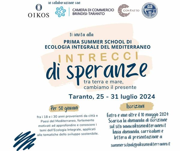 stefgiombini's tweet photo. 📷 Tanti giovani di età compresa fra i 18 ed i 30 anni provenienti da città e Paesi del Mediterraneo incontreranno docenti di altissimo profilo per approfondire l’Ecologia Integrale.
📷 Scopri il programma e iscriviti su https://t.co/kdnPFUS0P4 https://t.co/HnHqBM1cBp