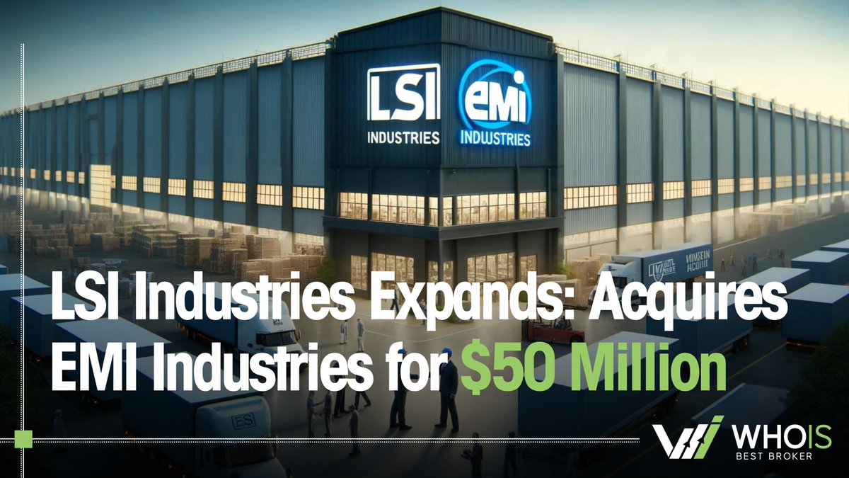 #LSIIndustries #BusinessGrowth #Acquisition #EMIIndustries #Manufacturing #MarketExpansion #FinancialNews #IndustrialSector #Investment #CorporateStrategy
