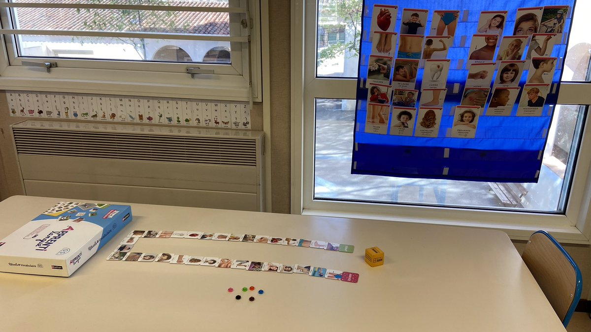 Ancrer le #vocabulaire <a href="/apprentilangues/">Apprentilangues</a> avec le jeu de la boîte <a href="/Nathan_maternel/">Nathan Maternelle</a> sur la thématique du corps humain #cycle1 #apprentilangue