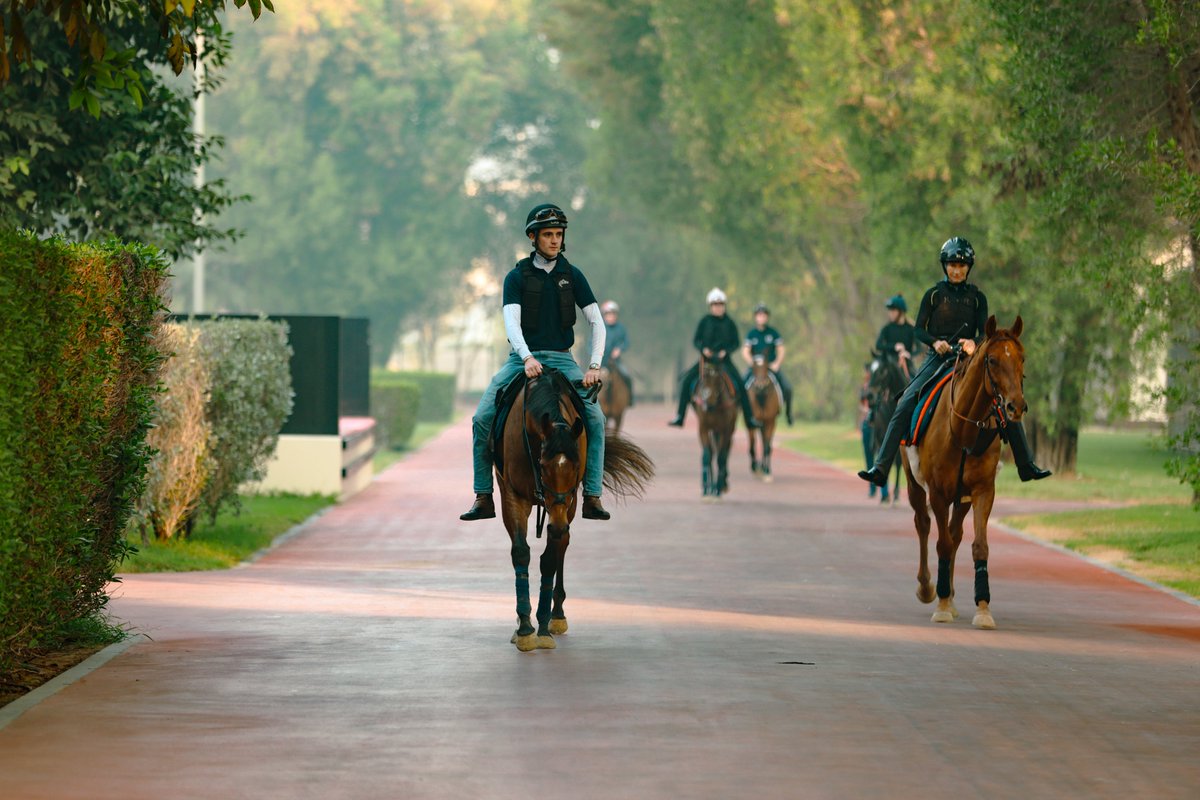 #ThursdayThrowback to a busy training morning. #DubaiCarnival