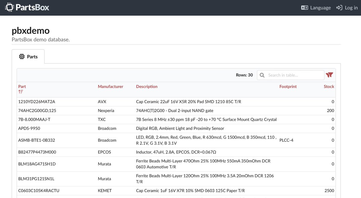 PartsBox tweet media
