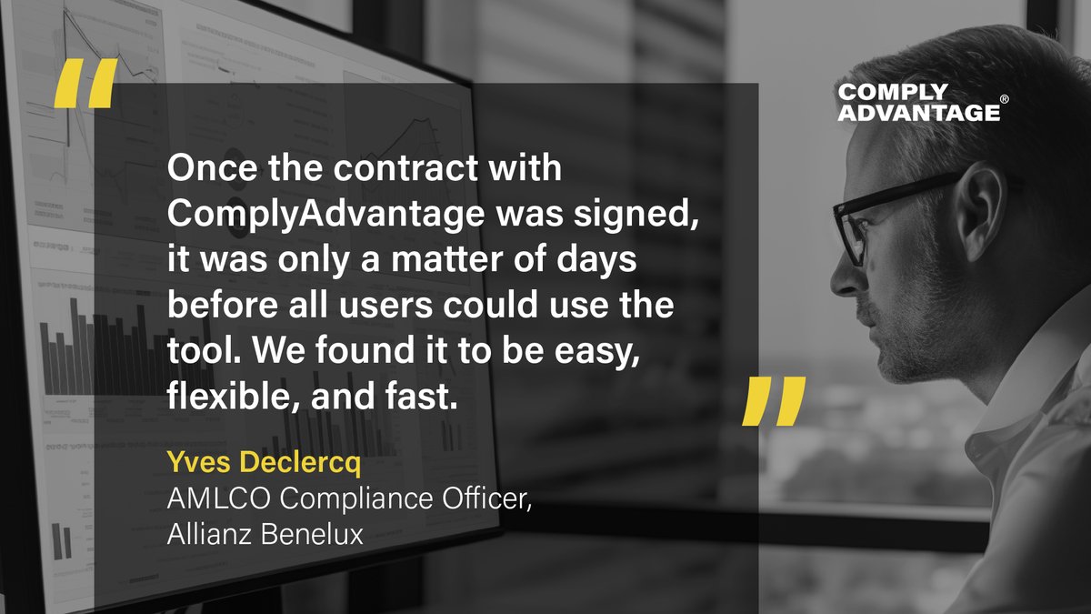 Meet Allianz Benelux, the leading provider of life, health, and property insurance in Belgium, the Netherlands, and Luxembourg. Seeking a robust solution for streamlined adverse media screening, they joined forces with us. okt.to/Wmq8bd