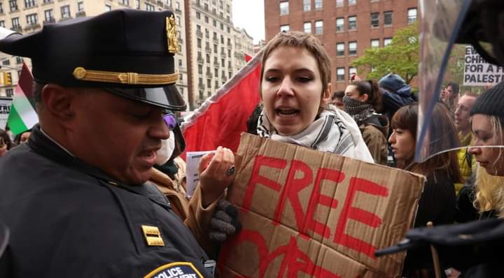 The New York City Police Department has stormed the campus of Columbia University, where students have been camped out in solidarity with Palestinians in Gaza, demanding that the institution divest from Israel. Seems to be closed season for Free Speech in the USA. 

Highlights