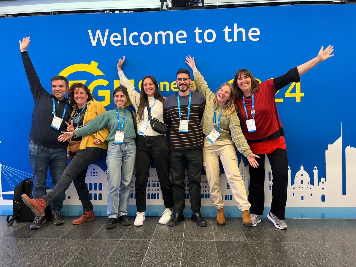Geociències Marines (@grcgm) on Twitter photo Intense and scientifically stimulating week in Wien at
#EGU24 with many presentations from members of the @grcgm from the <a href="/UniBarcelona/">Universitat de Barcelona</a> and discusions on the early results from #MORIAproject Intense and scientifically stimulating week in Wien at
#EGU24 with many presentations from members of the @grcgm from the <a href="/UniBarcelona/">Universitat de Barcelona</a> and discusions on the early results from #MORIAproject