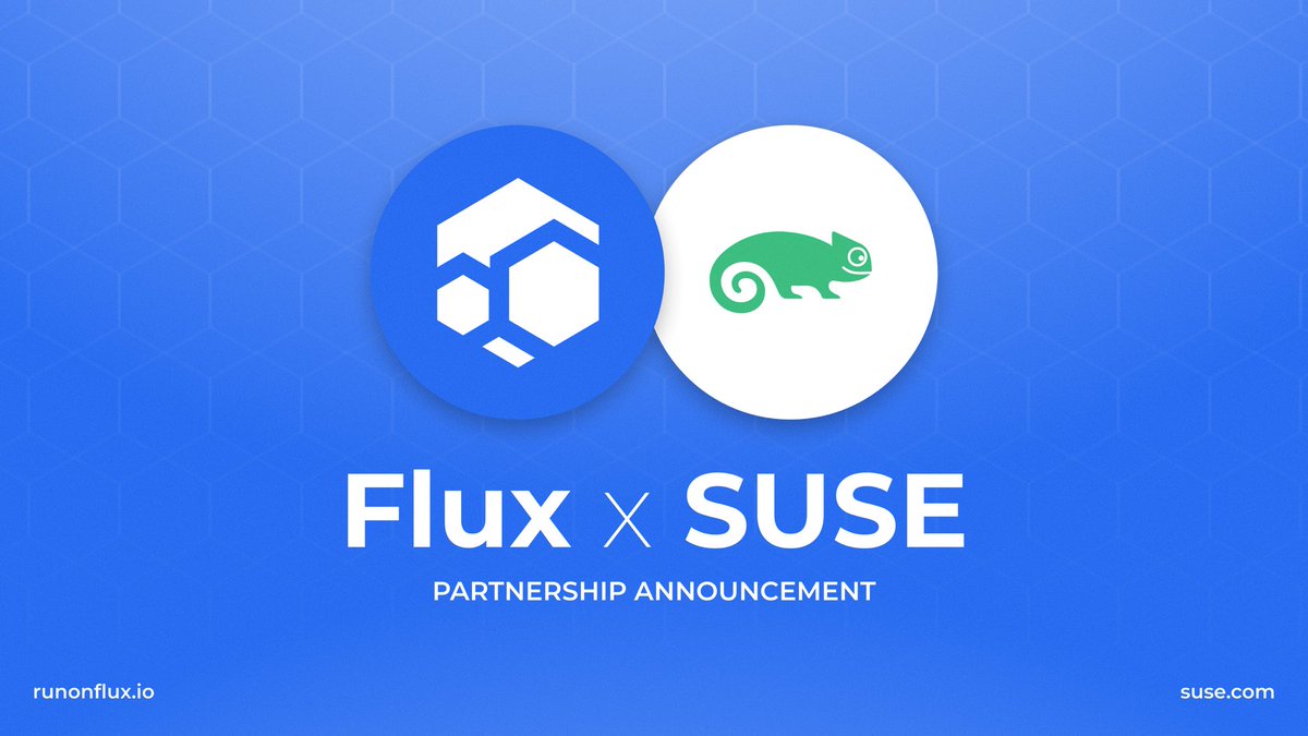 We're thrilled to unveil our groundbreaking partnership with @SUSE, a global leader in open-source solutions!

Together, we're poised to redefine the landscape of decentralized clusters with SUSE’s cutting-edge Kubernetes technology. By harnessing the power of SUSE’s RKE2 version…