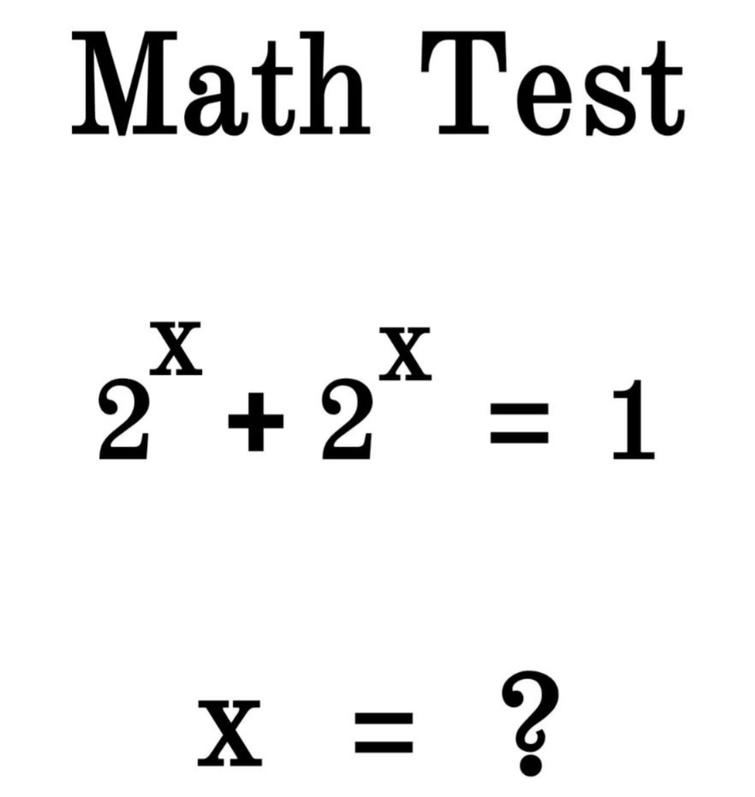 Simple question for you...⭐⭐⭐.
Question:
Try to find the value(s) of x?
#mathe.#Maths.#Algebra.#Geometry.#Calculus.#ProblemSolving.#test.#Exams.#puzzle.#Science.#evaluation.#solve.
#ریاضی.#ریاضیات.