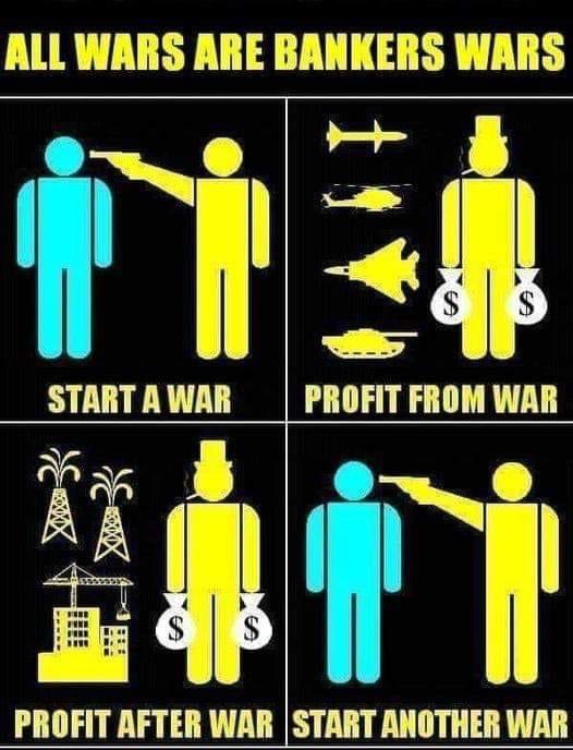 Follow the money and end the wars before they end us.