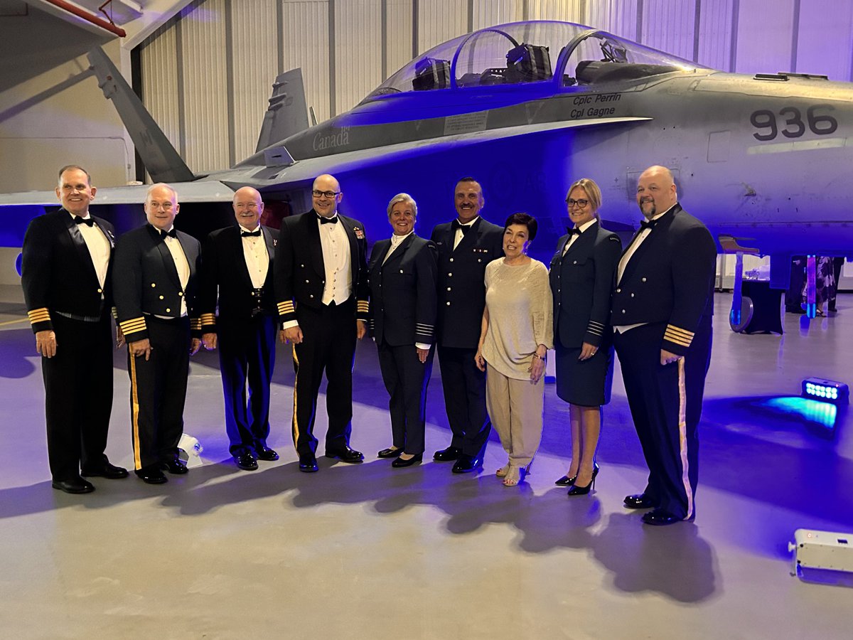 Thank you ⁦@JoletteRichard⁩ ⁦@RCAF_ARC⁩ 22 Wing for an awesome evening to celebrate 100 years of service. It was great getting together with you, your team & the honorary colonels. #RCAFGala